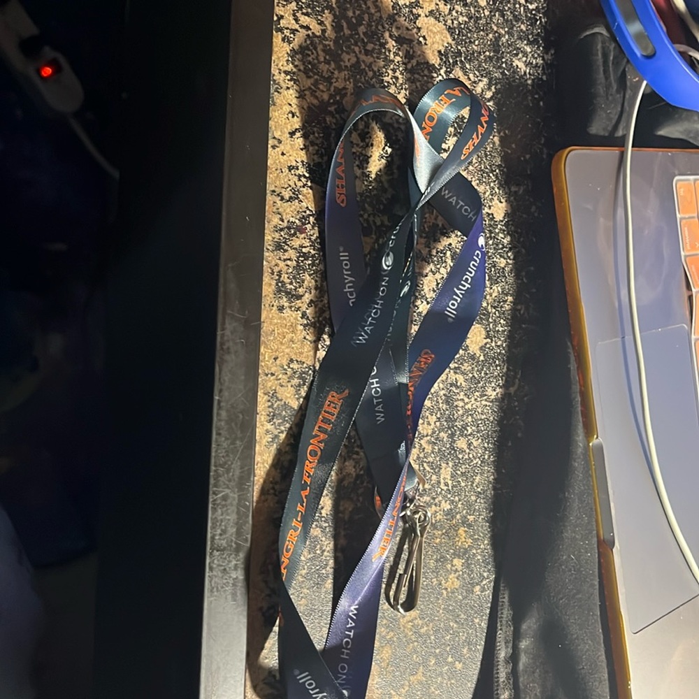 #shangri-lafrontier lanyard